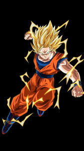 Goku Lightning Power Artwork Minimal 720x1280 Wallpaper Dragon Ball Super Goku Dragon Ball Art Dragon Ball Wallpapers