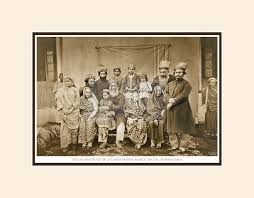 STUDIO PORTRAIT OF A LARGE PARSEE ...