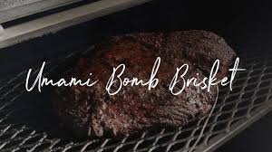 Umami Bomb Brisket The Sauce By All Things Barbecue Recipe Smoked Meat Recipes Smoked Cooking Beef Brisket