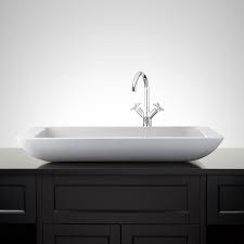 bathroom sleek sink signature hardware