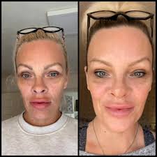 Bedazzling face with humorous comments