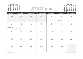 April 2021 Calendar Uk Printable In 2020 Calendar Uk 2021 Calendar Calendar Australia