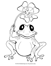 Click the frog coloring pages to view printable version or color it online (compatible with ipad and android tablets). Free Frog Clover Coloring Page Frog Coloring Pages Mandala Coloring Pages Animal Coloring Pages