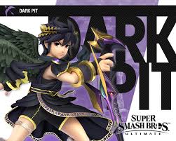 Dark pit was originally planned to be an alternate . Super Smash Bros Ultimate Dark Pit Wallpapers Cat With Monocle