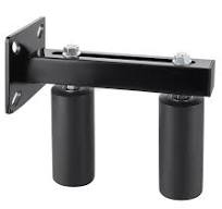 Skelang Rodillo guía de puerta deslizante, guía de nailon duro UHMW de 6  pulgadas, montaje de soporte de puerta deslizante ajustable para evitar que  ...
