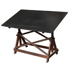 Black Drafting Desk Wood Drafting Table Drafting Desk Cottage Furniture