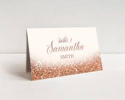 Rose Gold Wedding Place Cards Printable Wedding Table Cards Etsy In 2020 Card Table Wedding Wedding Name Cards Wedding Place Cards