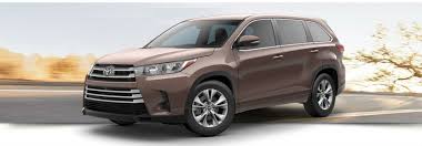 2018 Toyota Highlander Trim Level Comparison Le Xle Limited