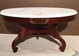 Victorian Walnut With Italian Marble Top Coffee Side Table Marble Top Coffee Table Coffe Table Decor Coffee Table