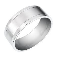 Men S Stainless Steel 8mm Plain Wedding Band Amazon Curated Collection 13 00 Wedding Rings Engagement Plain Wedding Band Engagement Rings