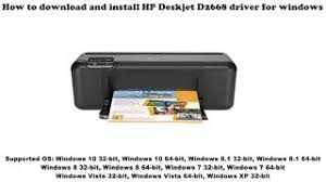 Hp deskjet 3650 printer driver download windows 7 : How To Connect Hp Deskjet D1668 To Laptop