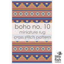 See more ideas about cross stitch, stitch, pixel art. Home Hobby Digital Download Boho No Modern Miniature For Dollhouse Pdf Cross Stitch Embroidery Pattern 6 Dollhouse Floor Runner Rug Craft Supplies Tools
