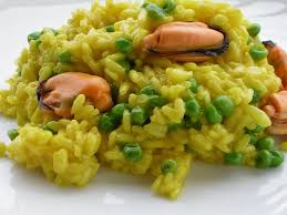 Risotto Cozze E Piselli Ricetta Ricetta Ricette Risotto Cibo Etnico