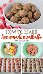 Easy Meatball Recipe Step By Step Video Lil Luna Recipe Meatball Recipes Easy Homemade Meatballs Easy Homemade Meatballs Recipe