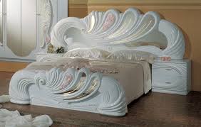 Miah solid wood 3 piece dresser set. Vanity White Italian Classic 5 Piece Bedroom Set