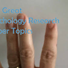 Psychology of popular media culture. 100 Great Psychology Research Paper Topics With Research Links Owlcation