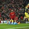 Assisted by mohamed salah with a cross. 1