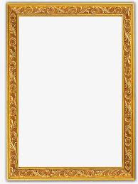Glyph Golden Border Golden Glyph Clipart Golden Clipart Png Transparent Clipart Image And Psd File For Free Download Gold Picture Frames Picture Frames Ornate Frame