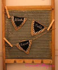Here S An Easy Diy Laundry Room Vintage Washboard Art At Concordcottage Com Easy How To On The Blog Vintage Laundry Room Laundry Room Diy Laundry Room Decor