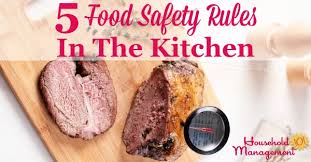 Kitchen safety poster describes how when something breaks you for this assignment you will use the illustration of the lab safety rule reason why lab safety rule is important show the consequences of lab safety poster will include. 5 Food Safety Rules In The Kitchen