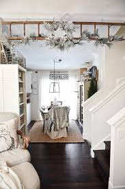 Transform a ladder into a shelving unit. 20 Hanging Ladder Ideas Hanging Ladder Old Ladder Decor