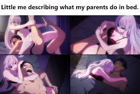 Theyre just wrestling. 😇 : rAnimemes