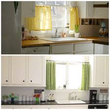 small kitchen window treatments