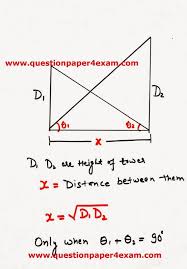 Height And Distance Tricks Ssc Exam Math Tricks Studying Math Mental Math Tricks