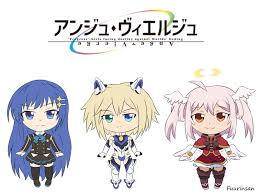 296 Ange Vierge Sougetsu Saya Code Omega 77 Stella Elel Chibi Character Anime Fanart Fan Art Character Anime