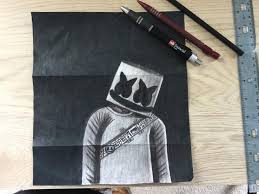 Want to discover art related to marshmello? Marshmello Drawing I M 9btw Zhcsubmissions