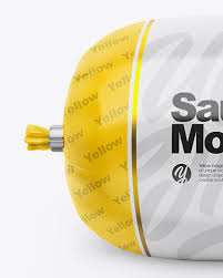 Free mockup пакета с фасолью 16 августа 2020, 01:30. Glossy Sausage Chub Mockup In Packaging Mockups On Yellow Images Object Mockups