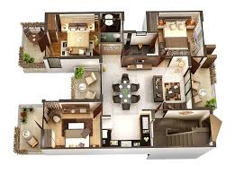 Ft., 3 bedrooms & 3 bathrooms. Bedroom Apartment House Plans Home Plans Blueprints 164661