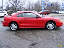 Rio Red 1995 Ford Mustang Gt Coupe Exterior Photo 40837189 1995 Ford Mustang Gt Ford Mustang Gt Mustang