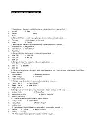 Soal Sejarah Kelas X Semester 2 1 Kebudayaan Dongson Mulai Berkembang Setelah Berakhirnya Zaman Batu A Madya D Awal Semester Guru Person
