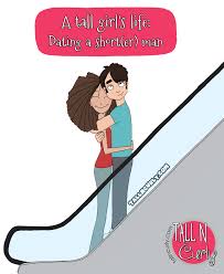 Tall woman and short husband. Tall Girl Short Er Guy Love Without Measure Tall N Curly Comics