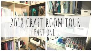 I was inspired by jennifer mcguire's post in creating my rainbow. Craft Room Tour 2018 The Card Grotto Youtube