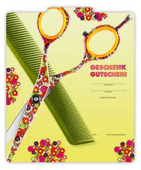 Gutschein Fur Friseure K281 Gutscheine Gutschein Basteln Geschenke