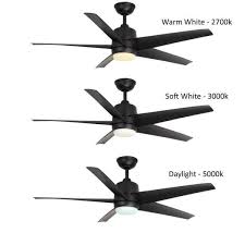 Get the best deal for hampton bay ceiling fans from the largest online selection at ebay.com. Hampton Bay Mena 54 In White Color Changing Integrated Led Indoor Outdoor Matte Black Ceiling Fan With Light Kit And Remote Control 99919 The Home Depot In 2021 Black Ceiling Fan Ceiling