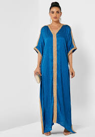 Join facebook to connect with jawhara kaftan and others you may know. Buy Maison Arabelle Blue Jawhara Printed Jalabiya For Women In Mena Worldwide Jawhara