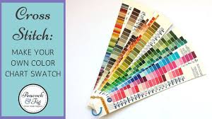 42 Paradigmatic Cross Stitch Color Chart Threads