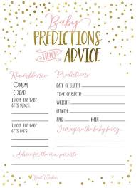 Modern Pink Baby Prediction Cards Baby Predictions Baby Etsy In 2020 Baby Prediction Cards Baby Gender Prediction Baby Shower Prediction Cards