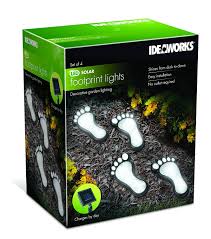 Maybe you would like to learn more about one of these? Outdoor Decor Solar Foot Print Light Black Set Of 4 Adds Decorative Lighting To Dark Pathways Walkways Driveways And More Svmproducts