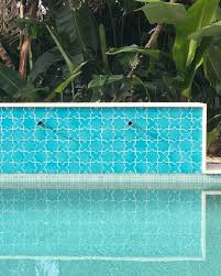 Hooray Pool Season Is Finally Here This Naples Blue Mini Star And Cross Feature Designed By Charlotteosterman Is The Stuff That Summer Dreams Are Made Of