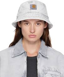 Carhartt Work In Progress: Chapeau bob Bane gris
