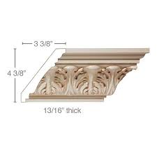 Get the best of the web with zapmeta. Acanthus Leaf 13 16w X 5 1 2d Poplar In 2021 Wood Crown Molding Acanthus Leaf Cove Molding