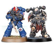 As a result, 15 mm figures can be variously interpreted as 1:100 scale or 1:120. Blackstone Fortress Chaos Space Marines Approximate Estimated Size Comparison Warhammer Figures Miniature Painting Ideas Warhammer Models