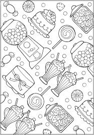 Sweets Coloring Page Candy Coloring Pages Coloring Books Coloring Pages