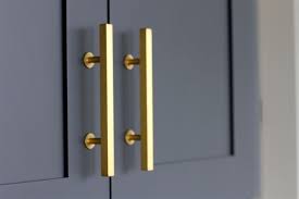 Kitchen Reveal Andrea Porritt Gold Cabinet Handles Gold Cabinet Hardware Furniture Handles