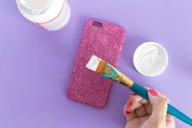 We have got it covered for you! Diy Phone Case With Glitter In Four Easy Steps Mod Podge Rocks