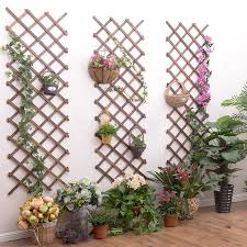 Wooden frame for hanging plants. Plant Climbing Vine Frame Hanging Solid Wood Grid Flower Stand Balcony Wall Hanging Flower Bracket Living Room Anti Corrosion Hanging Baskets Aliexpress